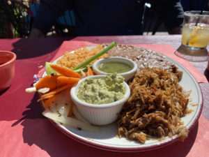 Carnitas Plate at Tony's Jacal