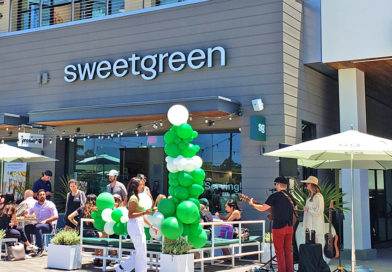 Sweetgreen Del Mar storefront with balloons